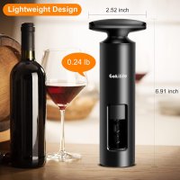 Тирбушон Lowenthal wine opener  за отваряне на бутилки за вино с нож за фолио, лесен за работа Много, снимка 5 - Аксесоари за кухня - 44325607