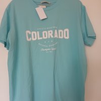 ХЛ Синя тениска Colorado, снимка 1 - Тениски - 40317412