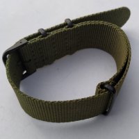 Текстилна каишка 24мм Нато Nato, снимка 6 - Каишки за часовници - 30864068