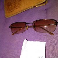 Очила слънчеви с диоптер минус -1 с калъвче естествена кожа, снимка 1 - Слънчеви и диоптрични очила - 33932214