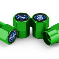 Нови метални капачки за винтили за Форд Ford и други автомобили НАЛИЧНО, снимка 4 - Аксесоари и консумативи - 44242876