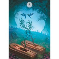 карти оракул  LOSCARABEO HERBS & PLANTS LENORMAND  , снимка 3 - Карти за игра - 42855598