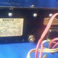 8 пистов ретро касетофон за кола SANYO FT-881  CARTIDGE TAPE, снимка 2 - Антикварни и старинни предмети - 36761083