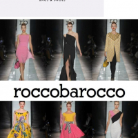 Роccobarocco® (RB) чанта – канвас, дръжка и детайли от естествена кожа, снимка 7 - Чанти - 36385690