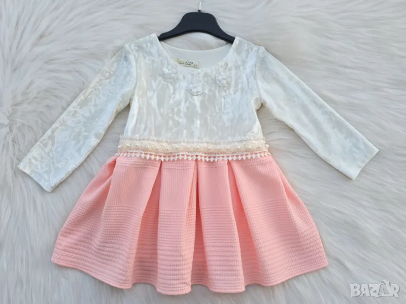 Детска официална рокля 9-12 месеца , снимка 1