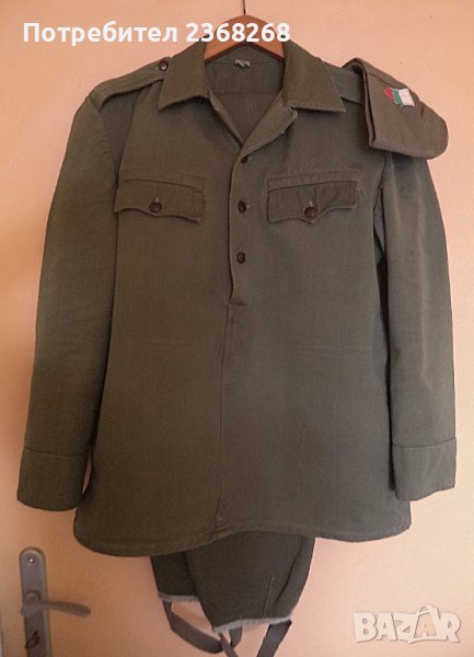 Войнишка лятна строева униформа от 80-те години, снимка 1