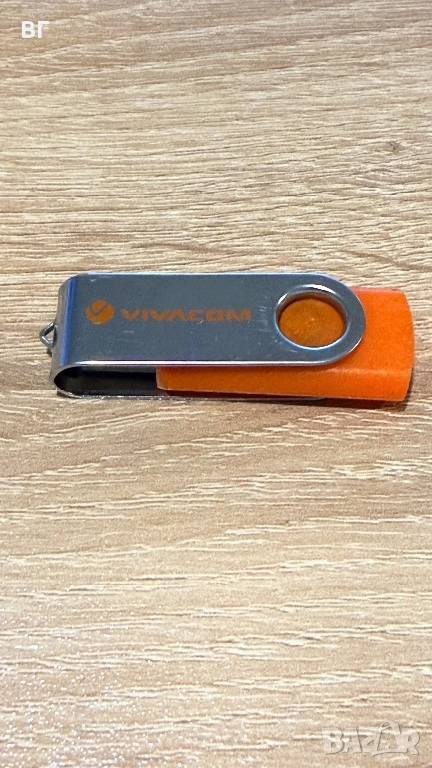 USB флаш памет 4GB (класически модел с оранжева капачка), снимка 1