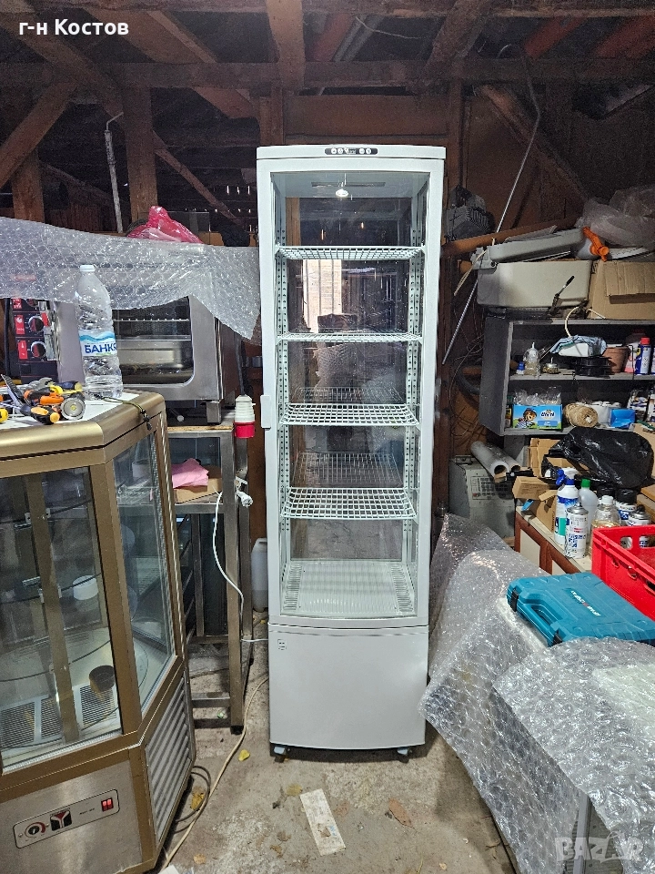 Хладилна Витрина Плю-сова за торти и сладкарски изделия, сандвичи,салати плодове и зеленчуци втора , снимка 1