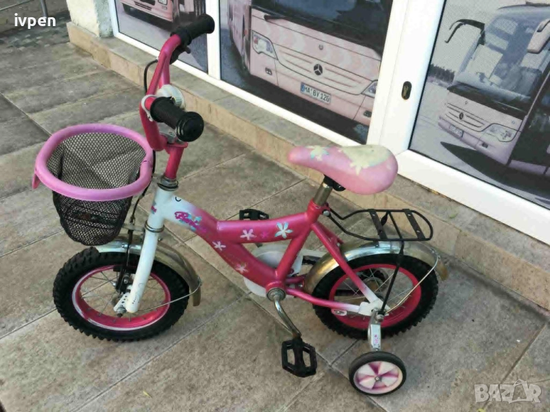 Детско колело велосипед 12”, с помощни колела, снимка 1