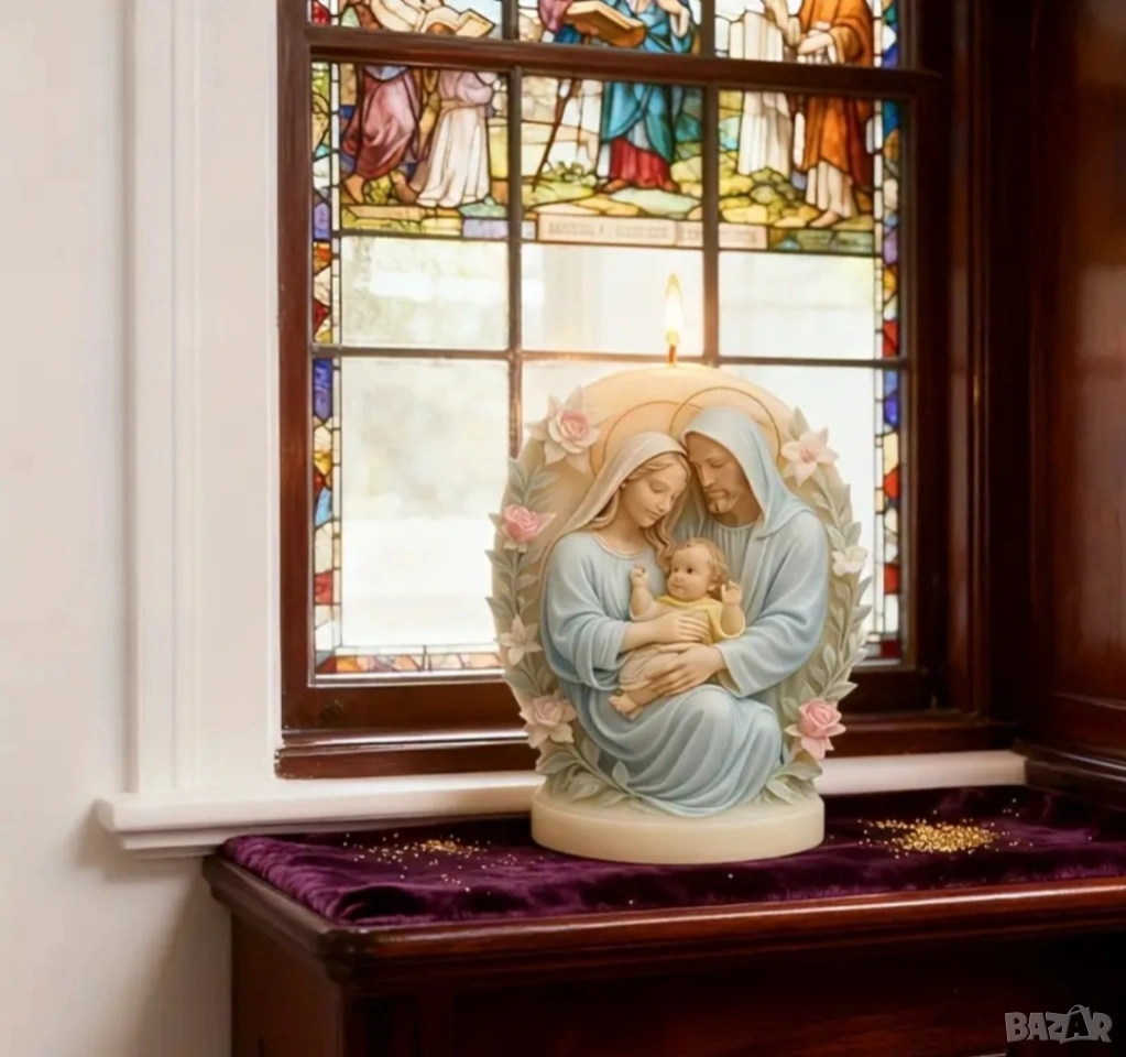 Молд светото семейство яйце (7), снимка 1