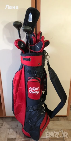 американски Комплект за голф от 12 части в специална раница за стикове, снимка 1