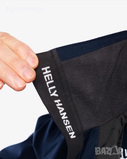 Мъжко ветроходно яке Helly Hansen Crew Hooded Midlayer 2 navy, снимка 1
