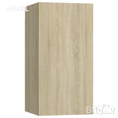 vidaXL ТВ шкаф, дъб сонома, 30,5x30x60 см, ПДЧ(SKU:803332, снимка 1