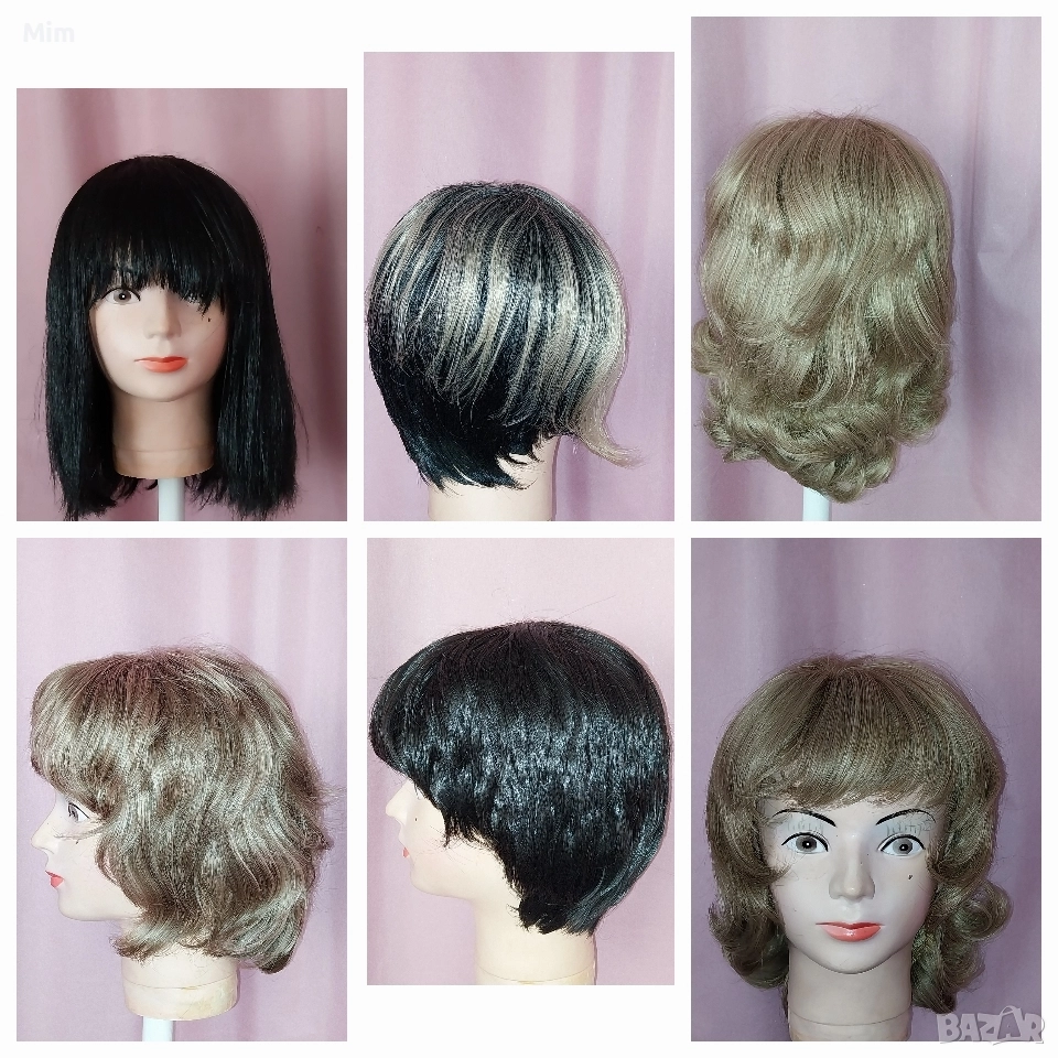 5- Перуки- Различни модели и цветове за парти, снимка 1
