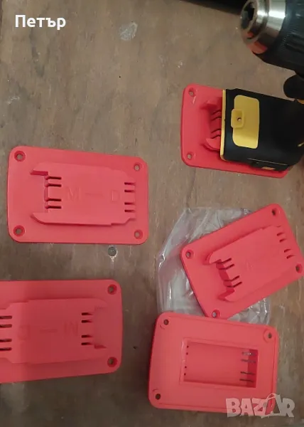 PVC стойки за инструмент машина Milwaukee и Dewalt , снимка 1