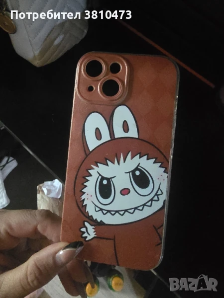 продавам нов кейс лабубу за iPhone 15, снимка 1