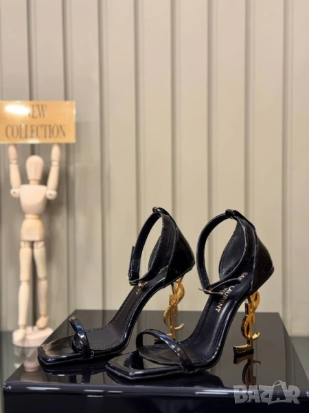 сандали на ток YSL saint laurent , снимка 1