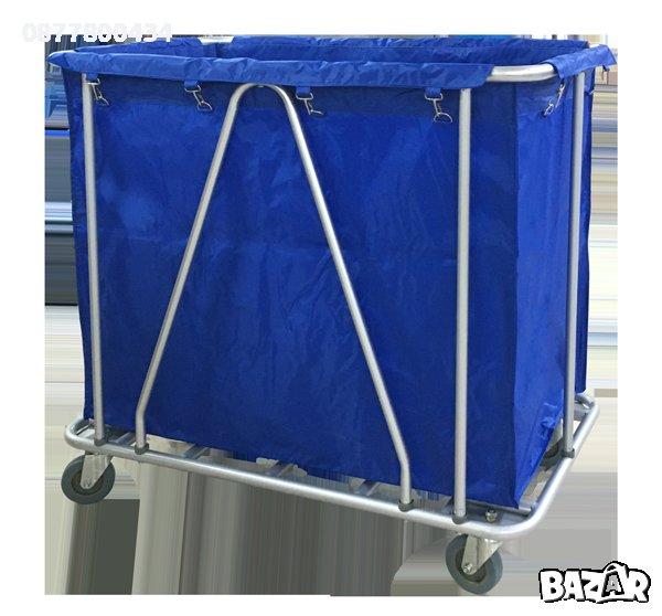 Професионални колички за бельо-за болници,хотели-всички видове и размери,резервни торби, снимка 1