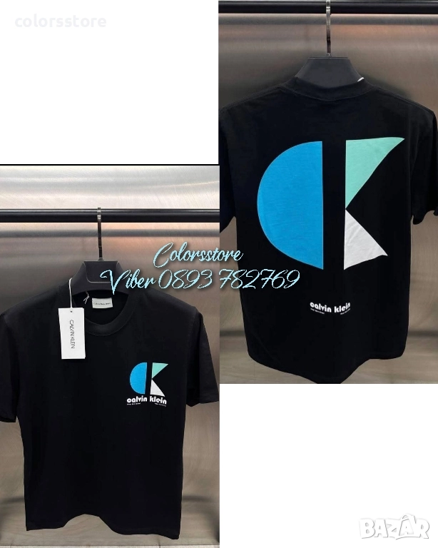 Мъжка Черна тениска Calvin Klein код IM51o, снимка 1