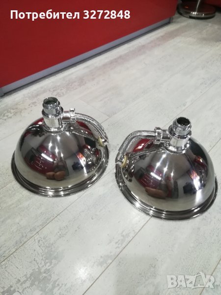 Два броя малки емайлирани  мивки , снимка 1