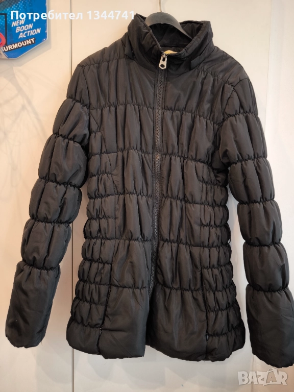 Черно зимно яке размер XL, снимка 1