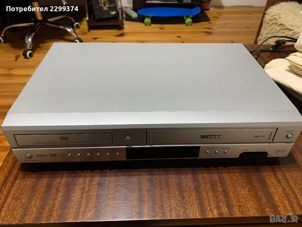 DVD & VHS Combo Toshiba, снимка 1