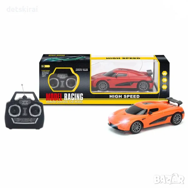 Радиоуправляема Спортна кола 2 цвята, снимка 1