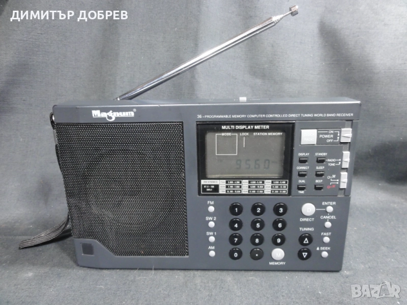 СТАР РЕТРО ТРАНЗИСТОР LW /MW/SW/FM РАДИО MAGNUM, снимка 1