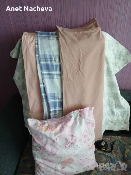 Калъфки за възглавници и малка възглавничка, снимка 1