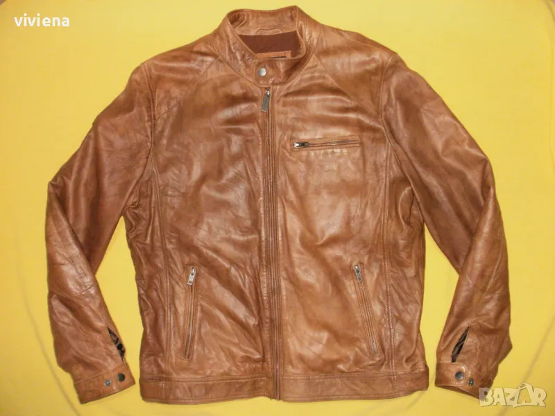 MARIO CONTI мъжко преходно естествена кожа ХL, снимка 1