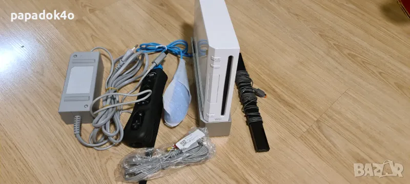 Пълен комплект хакнатa Nintendo Wii конзола + 17 игри, снимка 1