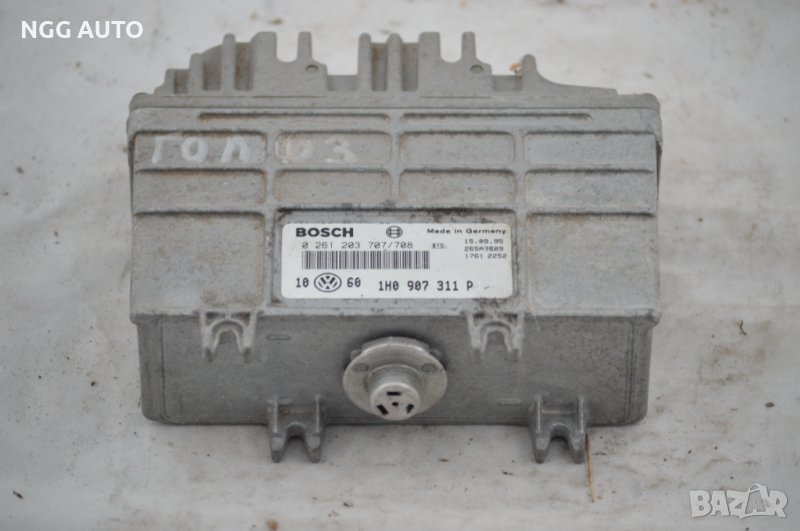 Компютър Двигател BOSCH 0 261 203 707/708 № 1H0 907 311 P за VW Volkswagen 1.8 66 kW / 90 к.с., снимка 1