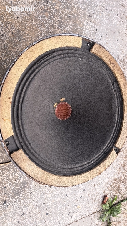 12 инчов стар руски говорител, снимка 1