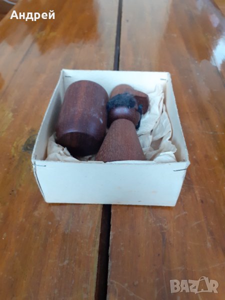 Стара дървена фигурка, снимка 1