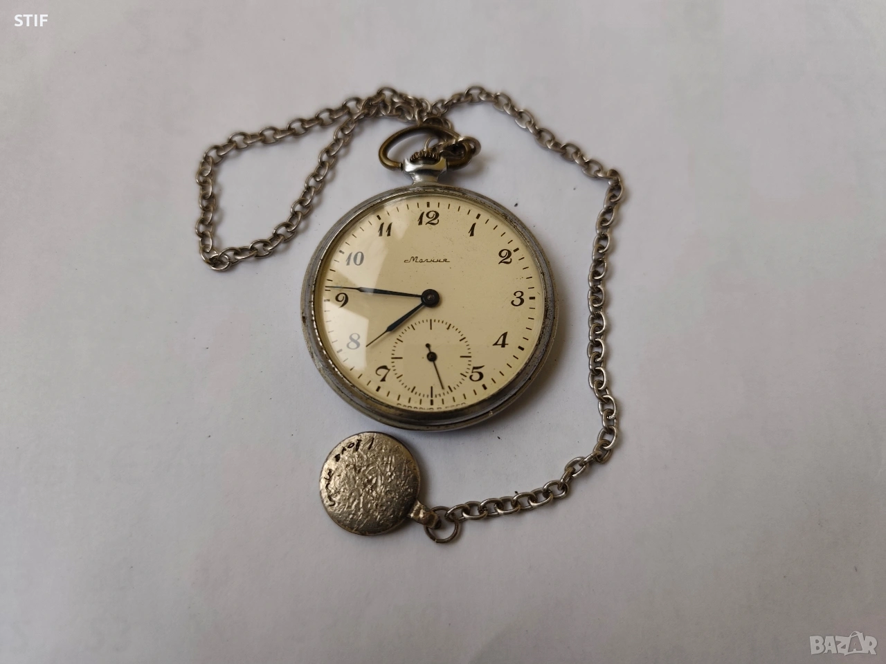 Стар Джобен часовник Молния-работи с кюстек, снимка 1