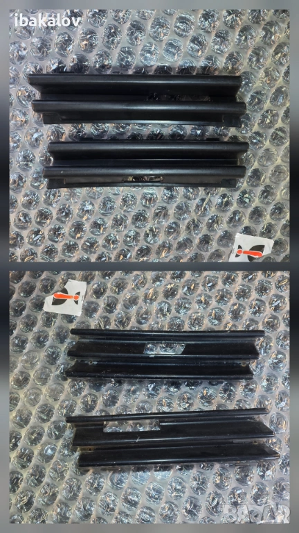 Решетки за броня за Mercedes w140 преди и след фейса, снимка 1