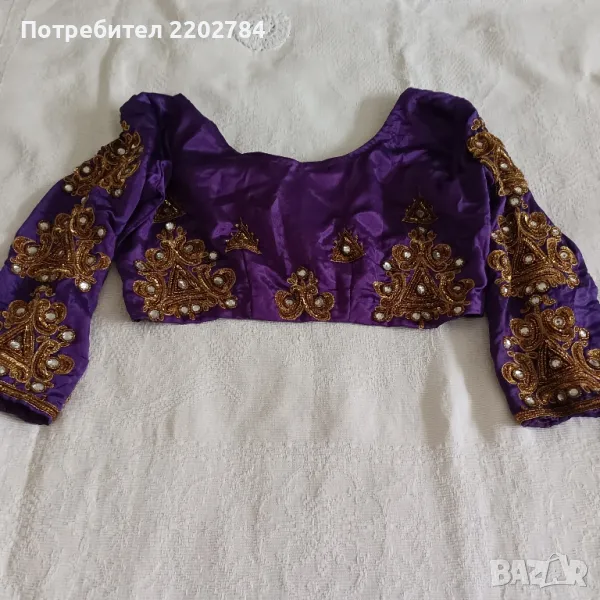 Чоли  индийска блуза,индийска рокля,туника, снимка 1
