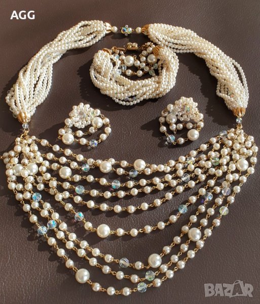 Комплект впечатляващи официални бижута, снимка 1