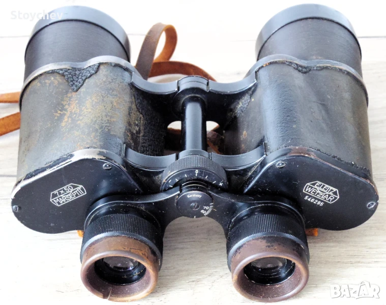 Върхов клас бинокъл E. Leitz Wetzlar Marseptit 7x50, снимка 1