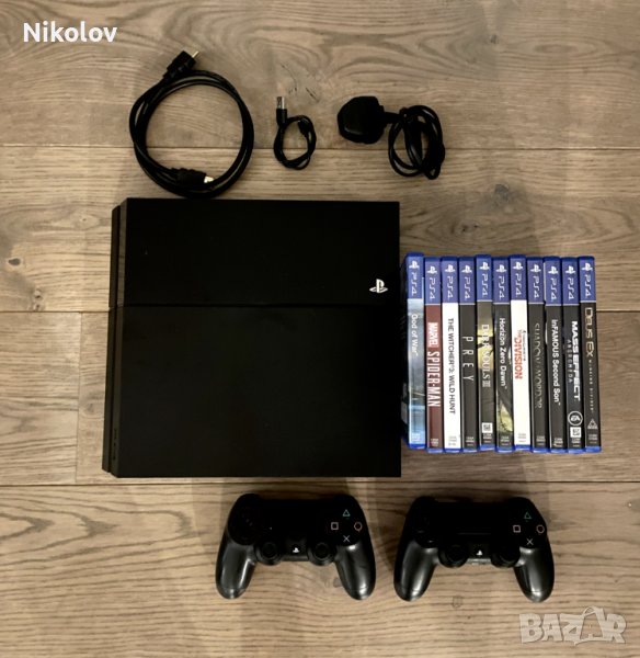 Sony PlayStation 4 (PS4) 2TB Профилактиран + игри, снимка 1