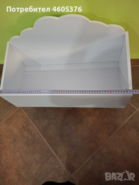 Дървена кутия за съхранение "Облаче", снимка 1