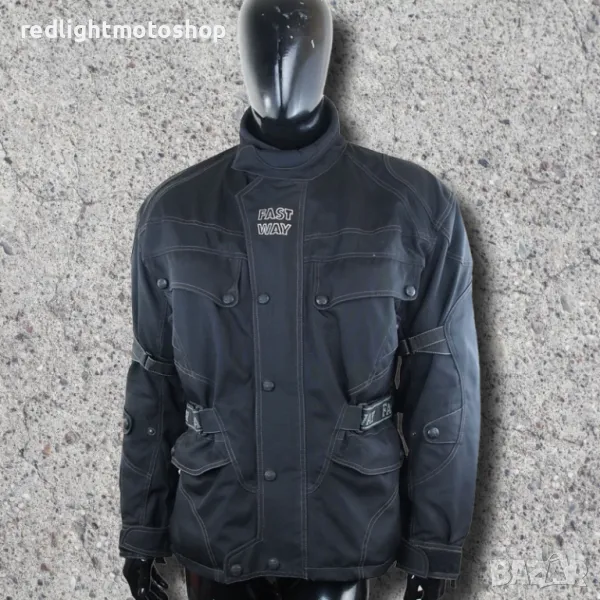 №3691 FastWay Мъжко текстилно мото яке, снимка 1