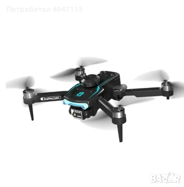 Сгъваем дрон с 8k HD Двойна камера 360 ° , снимка 1