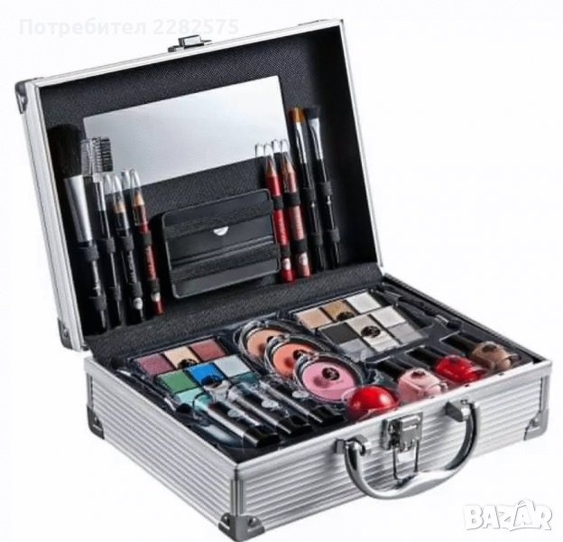 Метално куфарче с гримове с немско качество , снимка 1