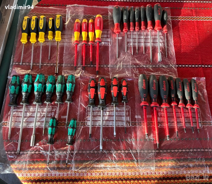 Отвертки  Wera/Wiha/Cimco/Format, снимка 1