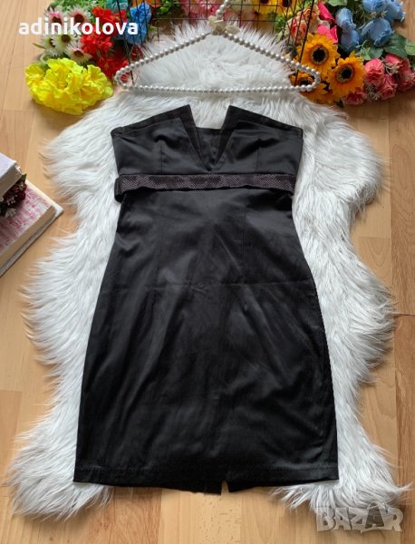 Сатенена рокля, снимка 1