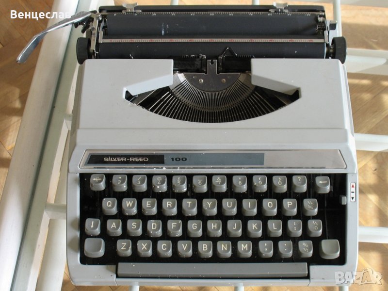 Пишеща машина Seiko Silver-reed 100, латиница, снимка 1