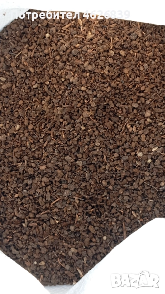 Биохумус от Калифорнийски червей - 6мм сито (Тор за градината, зeленчуци, цветя, разсад, райграс), снимка 1