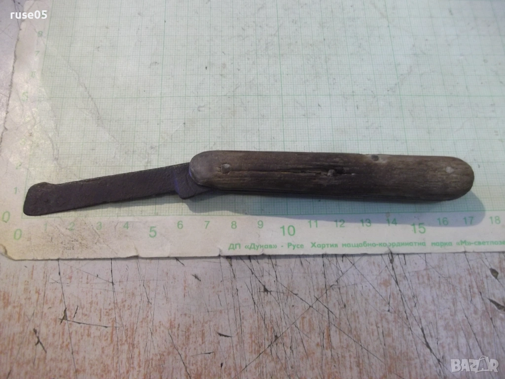 Ножка стара с дървени чирени, снимка 1