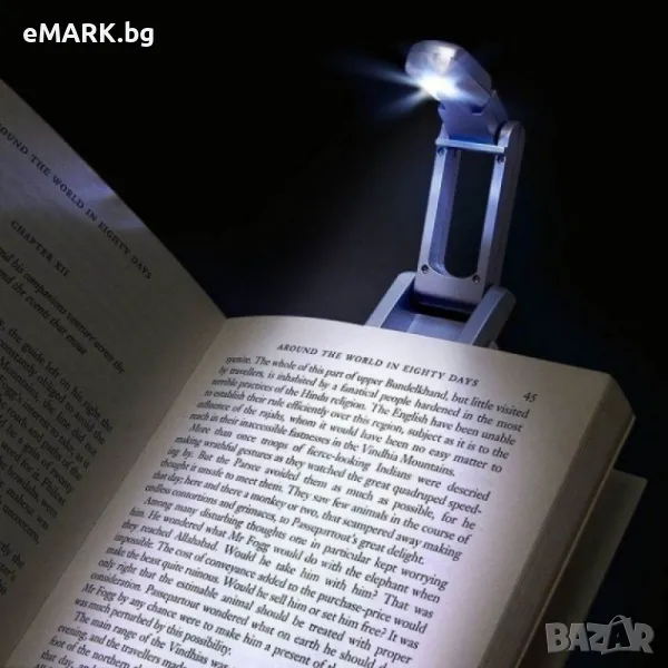 LED лампичка за четене на книги, снимка 1